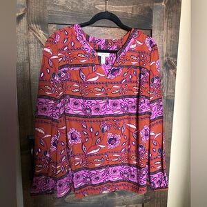 Woven tunic top by Denim & Co.